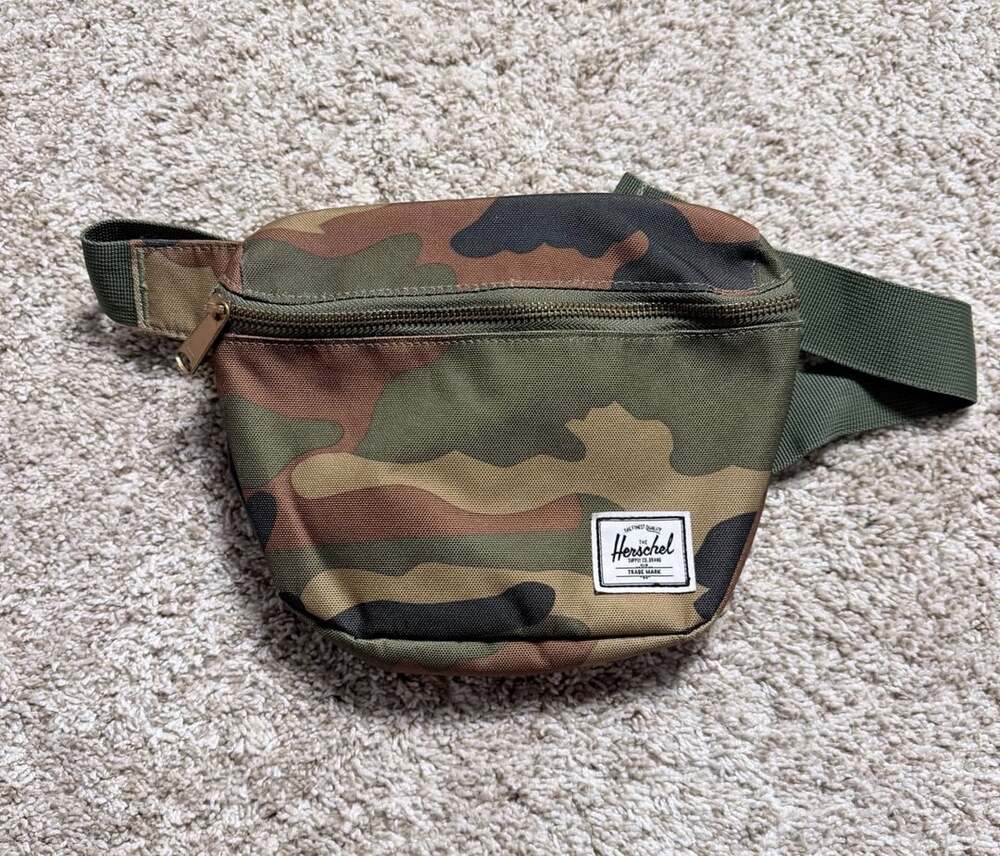 Herschel Supply Co. Fifteen Woodland Camo Belt Bag Fanny Pack